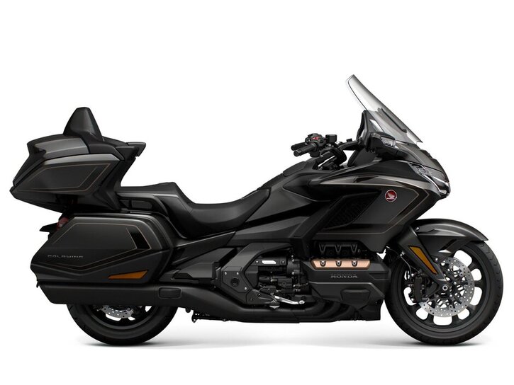 26YM 01 Goldwing Tour DCTAirBag NH-C52M Gunmetal Black Metallic Black Trim Brown aws 01