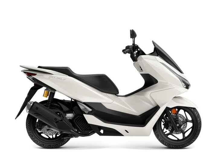 25YM 01 PCX125 DX EDTR PEARL SNOWFLAKE WHITE aws 01